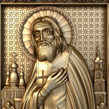 3D model St. Seraphim of Sarov (STL)